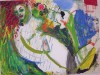 'Amore! Amore!' (2000 | 137 cm x 104 cm) | oil color & tempera & graphite on canvas)