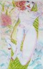 ‘Relaxed‘ (2005 | Pastellkreide und Ölfarbe auf Leinen | 3 cm x 3 cm)